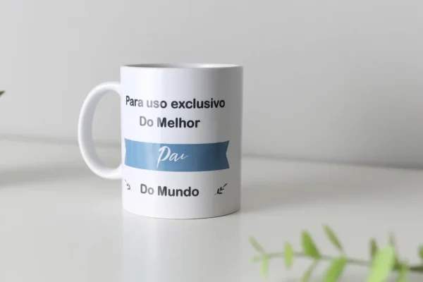 (Português) Caneca dia do Pai