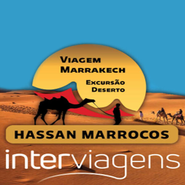 Cartaz de apresentação do circuito Marrakech e Deserto promovido pela Interviagens